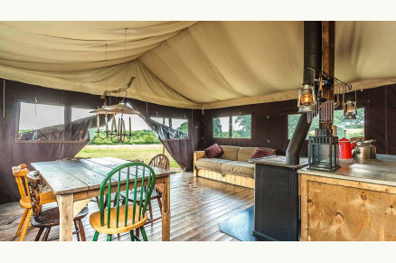 Glamping bij Domaine de Sint-Christophe Lorraine Frankrijk VMP117