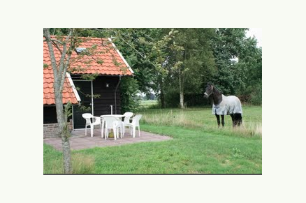 Logeerhuis Erve de Hoogenkamp op erf woonboerderij in Overijssel VMP064